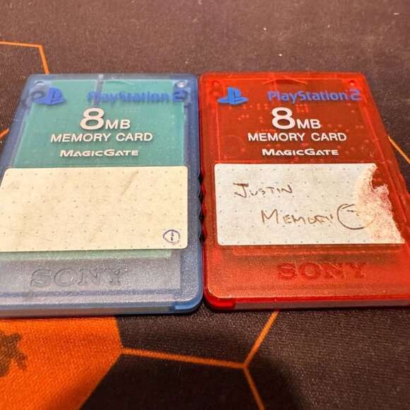 Sony Playstation 2 memory cards 8mb storage‎ video games - Picture 1 of 4